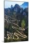 Dangerous Path in China-kataleewan intarachote-Mounted Photographic Print