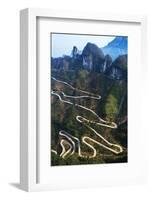 Dangerous Path in China-kataleewan intarachote-Framed Photographic Print