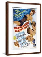 Dangerous When Wet, 1953, Directed by Charles Walters-null-Framed Giclee Print