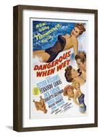 Dangerous When Wet, 1953, Directed by Charles Walters-null-Framed Giclee Print