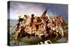 Dangerous Women Crossing the Delaware-Barry Kite-Stretched Canvas