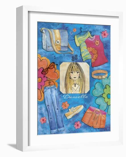 Dani 2-Maria Trad-Framed Giclee Print