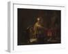 Daniel and Cyrus before the Idol Bel, 1633-Rembrandt van Rijn-Framed Giclee Print