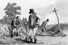 Road Menders, 1812-Daniel And Robert Havell-Stretched Canvas