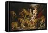 Daniel and the Lions Den, C.1615-Peter Paul Rubens-Framed Stretched Canvas