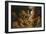 Daniel and the Lions Den, C.1615-Peter Paul Rubens-Framed Giclee Print