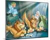 Daniel and the Lions-null-Mounted Art Print