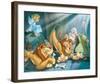 Daniel and the Lions-null-Framed Art Print