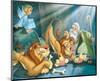 Daniel and the Lions-null-Mounted Art Print