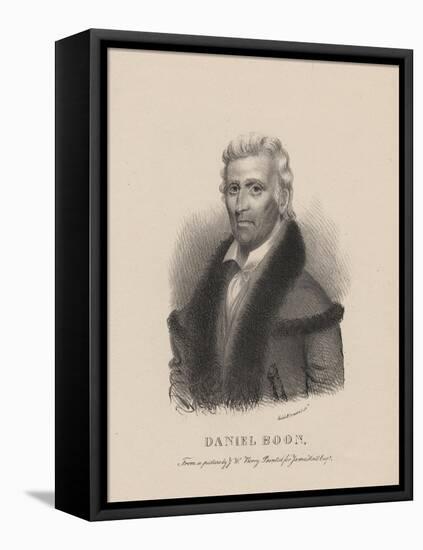Daniel Boone, 1830-Albert Newsam-Framed Stretched Canvas