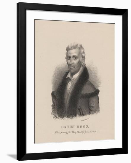Daniel Boone, 1830-Albert Newsam-Framed Giclee Print