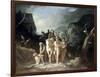 Daniel Boone Escorting Pioneers, c.1775-George Caleb Bingham-Framed Giclee Print