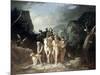 Daniel Boone Escorting Pioneers, c.1775-George Caleb Bingham-Mounted Giclee Print