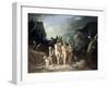 Daniel Boone Escorting Pioneers, c.1775-George Caleb Bingham-Framed Giclee Print