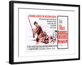 Daniel Boone: Frontier Trail Rider-null-Framed Art Print