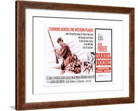 Daniel Boone: Frontier Trail Rider-null-Framed Art Print