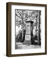 Daniel Boone's Grave-null-Framed Art Print