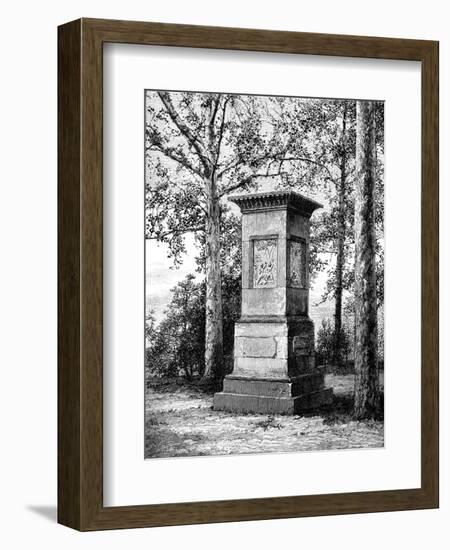 Daniel Boone's Grave-null-Framed Art Print