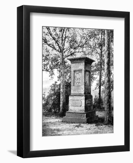 Daniel Boone's Grave-null-Framed Art Print