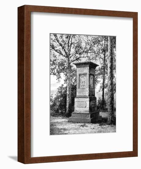 Daniel Boone's Grave-null-Framed Art Print