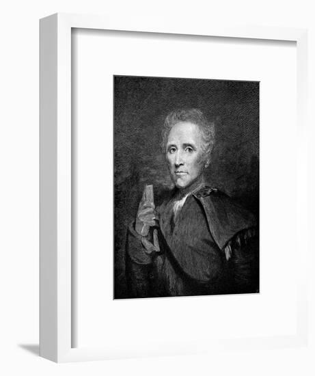 Daniel Boone-null-Framed Art Print