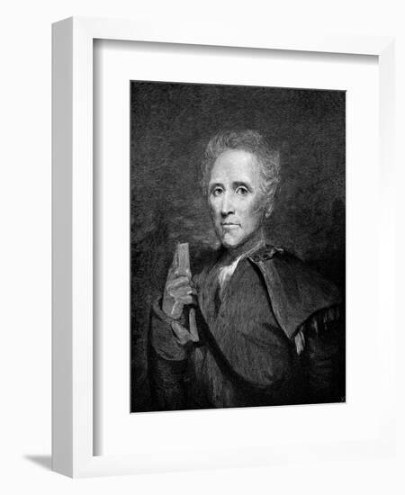 Daniel Boone-null-Framed Art Print