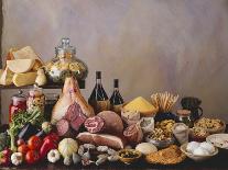 Various Dairy Products and Cheese-Daniel Czap-Framed Stretched Canvas