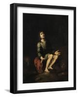 Daniel dans la fosse aux lions-Bartolome Esteban Murillo-Framed Giclee Print