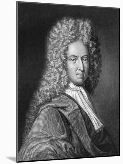 Daniel Defoe, English Writer and Journalist-J Thomson-Mounted Giclee Print