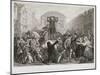 Daniel Defoe in the Pillory, Temple Bar, London, C1840?-JC Armytage-Mounted Giclee Print