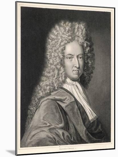 Daniel Defoe Writer-Michael van der Gucht-Mounted Art Print