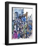 Daniel Defoe-Ron Embleton-Framed Giclee Print