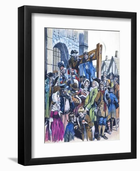 Daniel Defoe-Ron Embleton-Framed Giclee Print