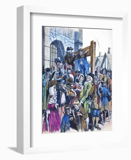 Daniel Defoe-Ron Embleton-Framed Giclee Print