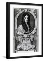 Daniel Finch, 2nd Earl of Nottingham and 7th Earl of Winchilsea-Jacobus Houbraken-Framed Giclee Print