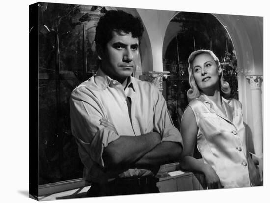 Daniel Gelin and Michele Morgan: Retour de Manivelle, 1957-Marcel Dole-Stretched Canvas