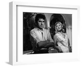 Daniel Gelin and Michele Morgan: Retour de Manivelle, 1957-Marcel Dole-Framed Photographic Print