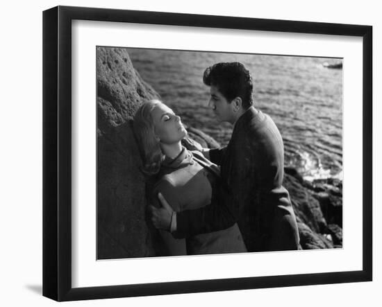 Daniel Gelin and Michele Morgan: Retour de Manivelle, 1957-Marcel Dole-Framed Photographic Print