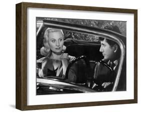 Daniel Gelin and Michele Morgan: Retour de Manivelle, 1957-Marcel Dole-Framed Photographic Print