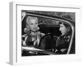 Daniel Gelin and Michele Morgan: Retour de Manivelle, 1957-Marcel Dole-Framed Photographic Print