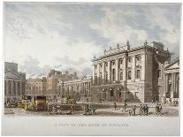 View of Westminster Hall and Abbey, from Westminster Bridge, London, 1819-Daniel Havell-Giclee Print