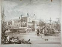 Tower of London, 1819-Daniel Havell-Framed Giclee Print