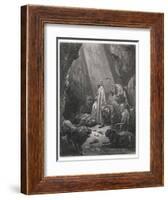 Daniel in Den-Gustave Dor?-Framed Art Print