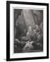 Daniel in Den-Gustave Dor?-Framed Art Print