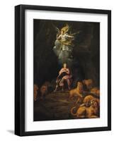 Daniel in the Den of Lions-Francois Verdier-Framed Giclee Print