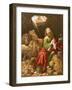 Daniel in the Den of Lions-English-Framed Giclee Print