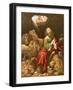 Daniel in the Den of Lions-English-Framed Giclee Print