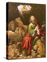 Daniel in the Den of Lions-English-Stretched Canvas
