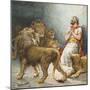 Daniel in the Lion's Den-Ambrose Dudley-Mounted Premium Giclee Print
