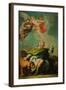 Daniel in the Lion's Den-Gaetano Previati-Framed Giclee Print